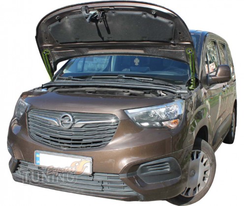 Газовые упоры капота Opel Combo E 2018+