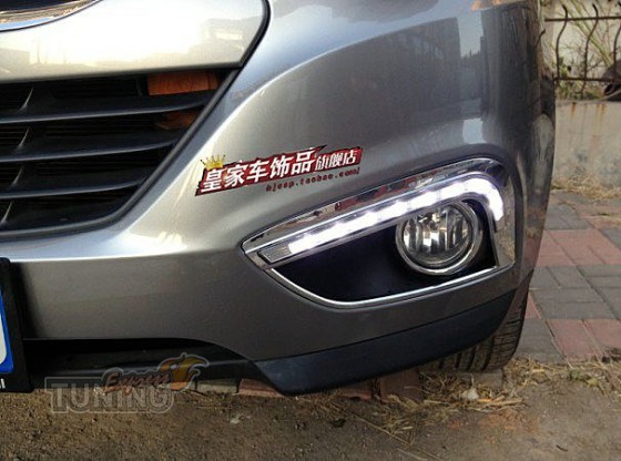 Дневные ходовые огни Hyundai ix35 (ДХО для Хендай ix35 DRL)