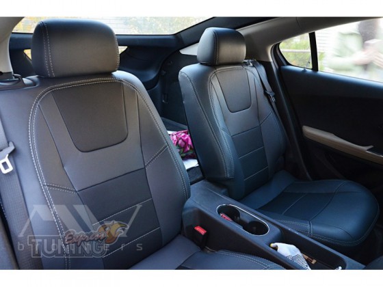 Чехлы для Chevrolet Volt 1 кожаные