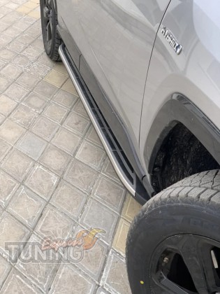 Модельные пороги для Toyota RAv 4 5 поколения