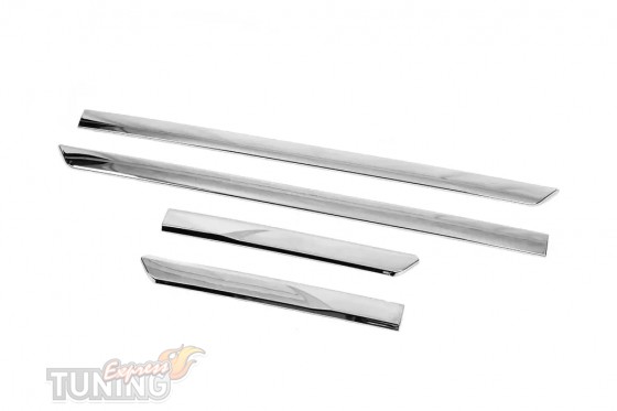 Дверные хром молдинги Toyota Land Cruiser 300