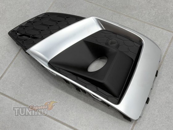 S-Line левая решетка бампера Audi A5 B9 2020-2025