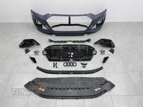 Бампер RS5 для Audi A5 B9 рестайл 2020-2025