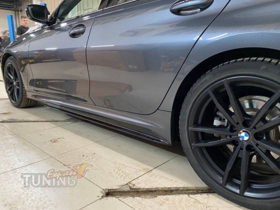 Купить накладки лезвия под боковые пороги BMW 3 G20 / G21
