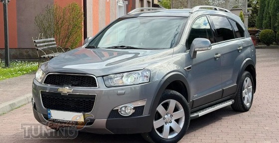 Турецкие подножки на Chevrolet Captiva