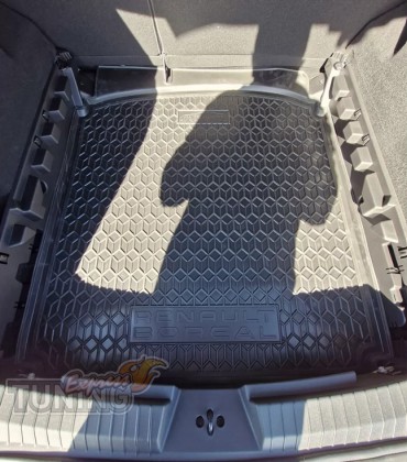 Коврик в багажник Renault Boreal резиновый