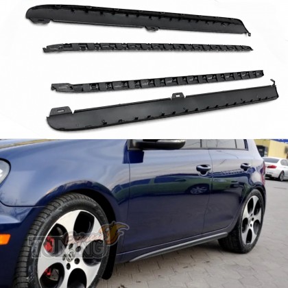 Накладки на пороги Volkswagen Golf 6 2008-2012 Gti
