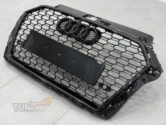 Установка решетки на Audi A3 8V RS3
