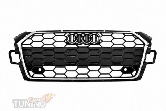 Решетка Audi A5 B9 рестайл 20-25 8W6853651BJ RN4 с хромом