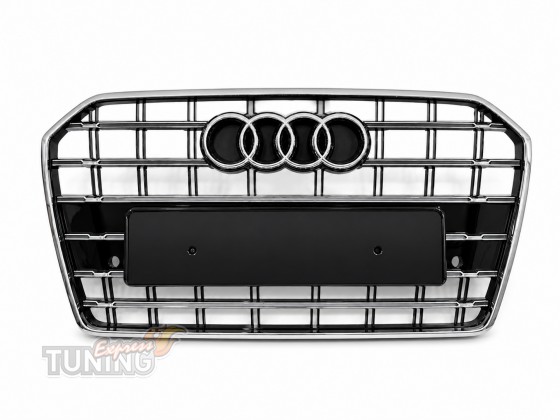 Решетка радиатора Audi A6 C7 2015-2017 4GD853651LM T94