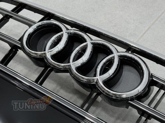 Оригинальная решетка на Audi A6 C7 2015-2017