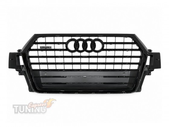 Решетка радиатора Audi Q7 2 2015-2019 4M0853651Q FUQ черная