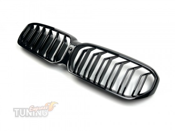 Передняя решетка на BMW 5 G30 / G31 ноздри 2020+ стиль M5 F90