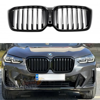 Ноздри M-Performance BMW X3 G01 рестайл 2021-2024 черная