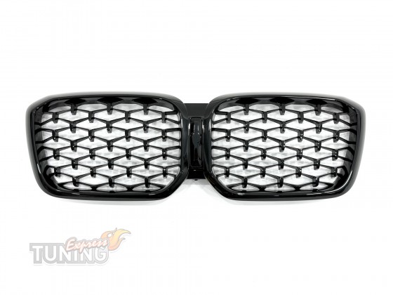 Решетка BMW X4 G02 рестайл 2022-2024 Shadow Line