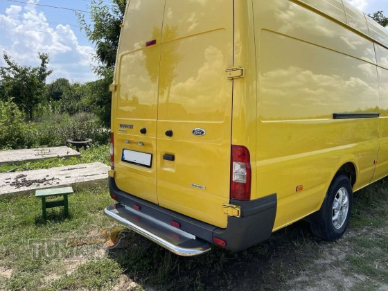 Задняя ступенька Volkswagen Crafter 1 из нержавеющей стали