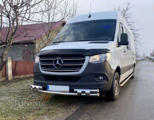 Защитная дуга переднего бампера Mercedes Sprinter W907 W910