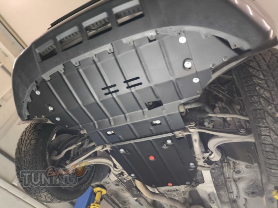 Защита картера двигателя Audi Q5 8R вместо пыльника 2008-2016 ст
