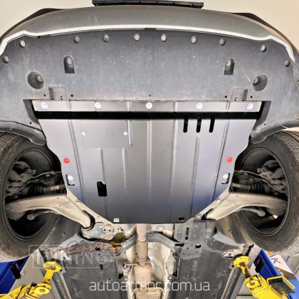 Защита мотора Ford Edge 2 V-3.5L Америка 2014-2023 сталь 2мм