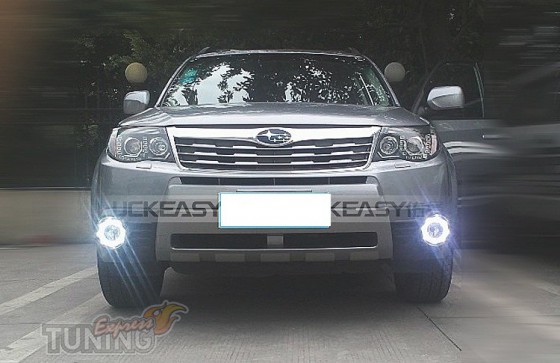 Дневные ходовые огни Субару Форестер 3 (ДХО для Subaru Forester 