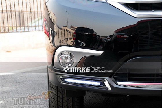 Дневные ходовые огни Toyota Highlander 2 (ДХО для Тойота Хайленд