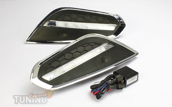 Дневные ходовые огни Вольво S60 2 (ДХО для Volvo S60 2 DRL)