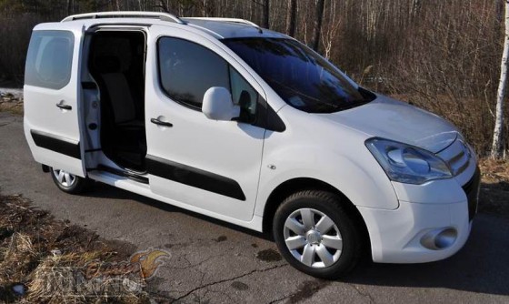 Рейлинги на автомобиль Ситроен Берлинго 2 (рейлинги Citroen Berl