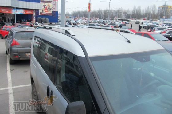 заказать Рейлинги на Фиат Добло 2 (рейлинги Fiat Doblo 2 Crown а