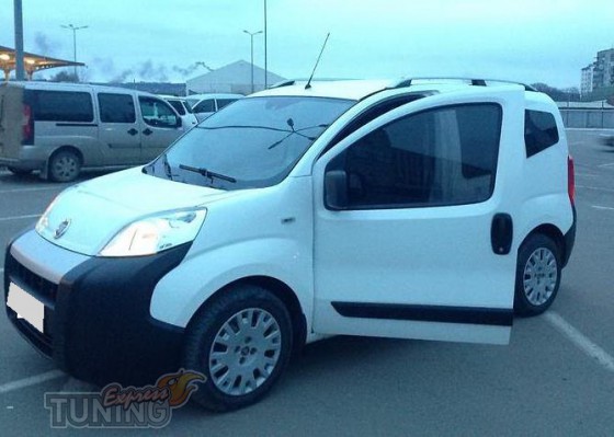 Рейлинги на авто Фиат Фиорино (рейлинги Fiat Fiorino Crown алюми