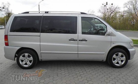 Рейлинги на авто Мерседес Вито 638 (рейлинги Mercedes Vito W638 