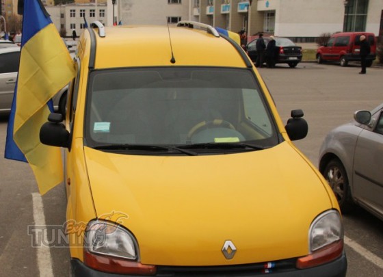 Рейлинги на автомобиль Рено Кангу 1 (рейлинги Renault Kangoo 1 C