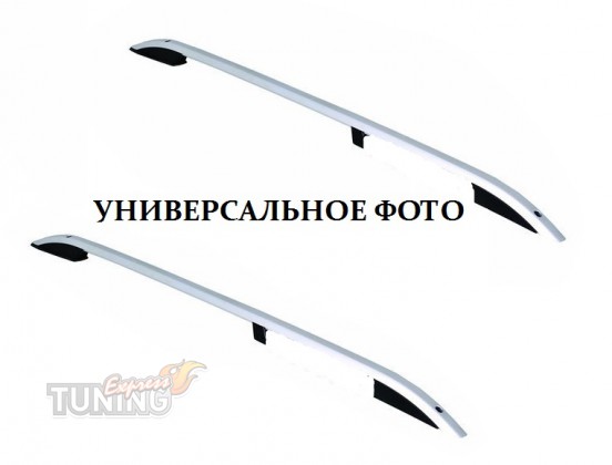 Рейлинги Рено Сандеро Crown алюминий (рейлинги на крышу Renault Sandero ...