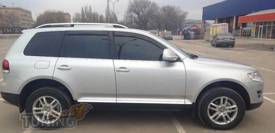 купить Рейлинги Фольксваген Туарег 1 (рейлинги на крышу Volkswag
