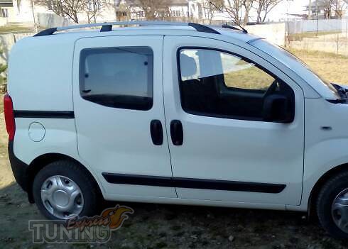Рейлинги Ситроен Немо (рейлинги на крышу Citroen Nemo концевик. 