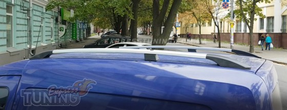 Рейлинги Опель Комбо С (рейлинги на крышу Opel Combo C концевик.