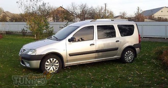 купить Рейлинги на Dacia Logan MCV (продольные рейлинги Дачия Ло