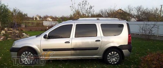 Рейлинги на авто Dacia Logan MCV (продольные рейлинги Дачия Лога