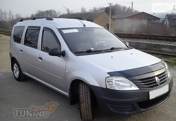 Рейлинги Рено Логан универсал (рейлинги на крышу Renault Logan M