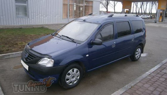 Рейлинги на Renault Logan MCV (продольные рейлинги Рено Логан ун