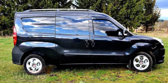 Рейлинги на автомобиль Fiat Doblo 2 (продольные рейлинги Фиат До