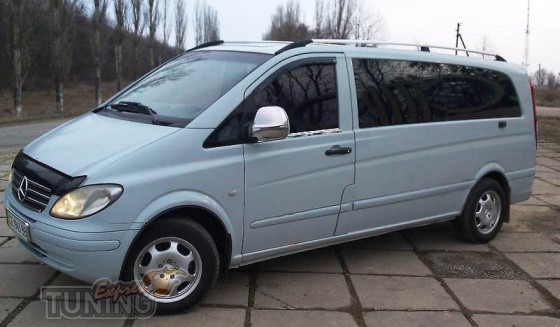 Рейлинги на Mercedes Vito W639 (продольные рейлинги Мерседес Вит