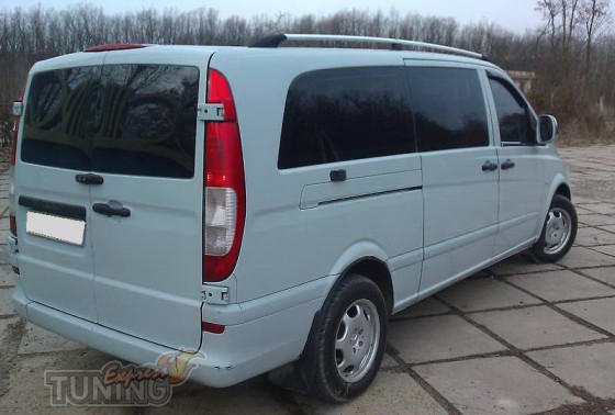 купить Рейлинги на Mercedes Vito W639 (продольные рейлинги Мерсе