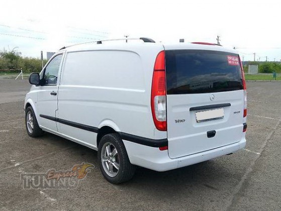 Рейлинги на Mercedes Vito W639 в магазине експресстюнинг (продол