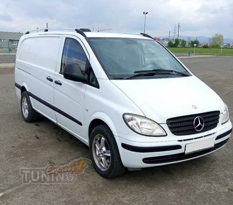 Рейлинги на Mercedes Vito W639 в магазине expresstuning (продоль