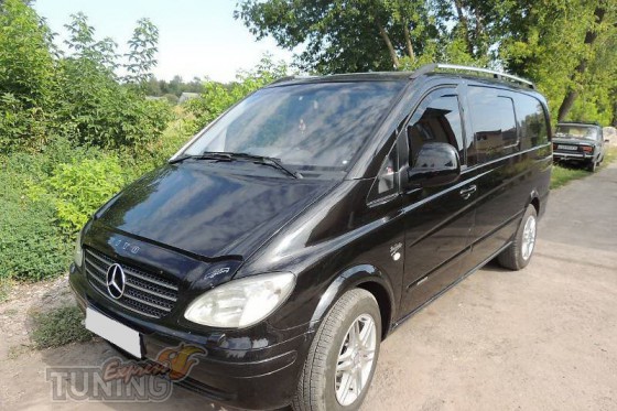 Рейлинги для автомобиля Mercedes Vito W639 (продольные рейлинги 