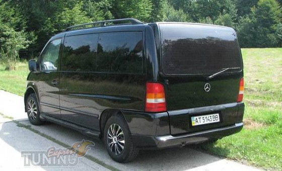 Рейлинги для авто Мерседес Вито В 638 (рейлинги на крышу Mercede
