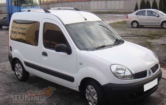 купить Рейлинги на Renault Kangoo 1 (продольные рейлинги Рено Ка