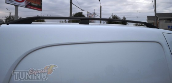 Рейлинги на крышу Рено Кангу 2 (рейлинги Renault Kangoo 2 концев
