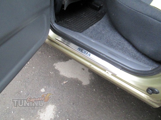 Накладки на пороги Дэу Нексия (защитные накладки Daewoo Nexia) - Купить ...