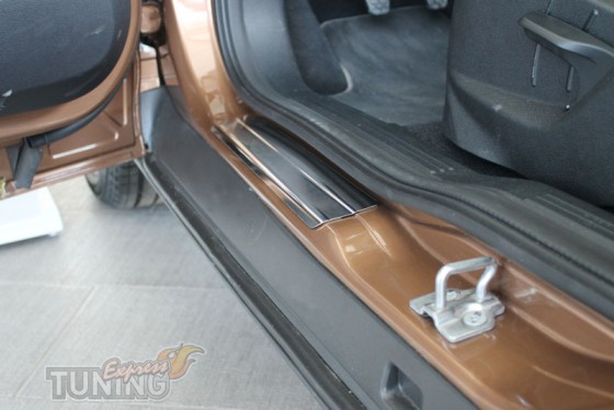 купить Накладки на пороги Форд Б-Max (защитные накладки Ford B-M